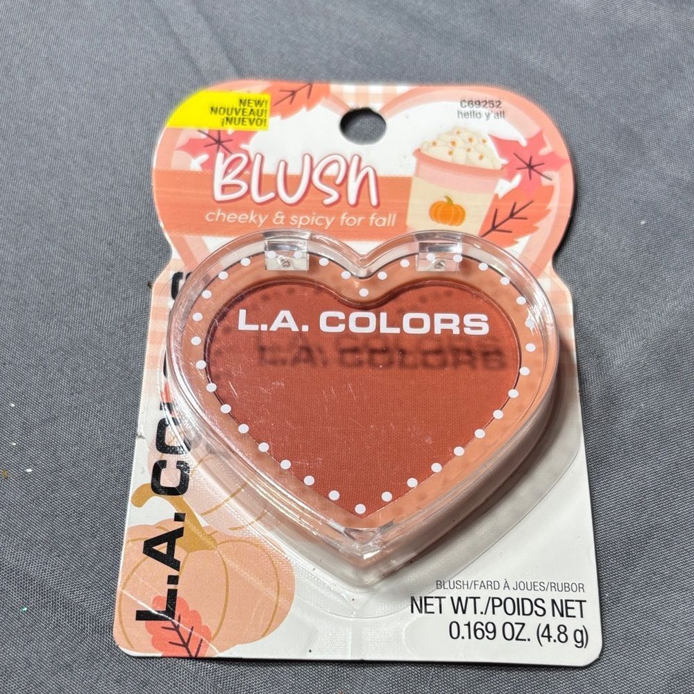 New L.A. COLORS Blush Heart Compact — hello y’all